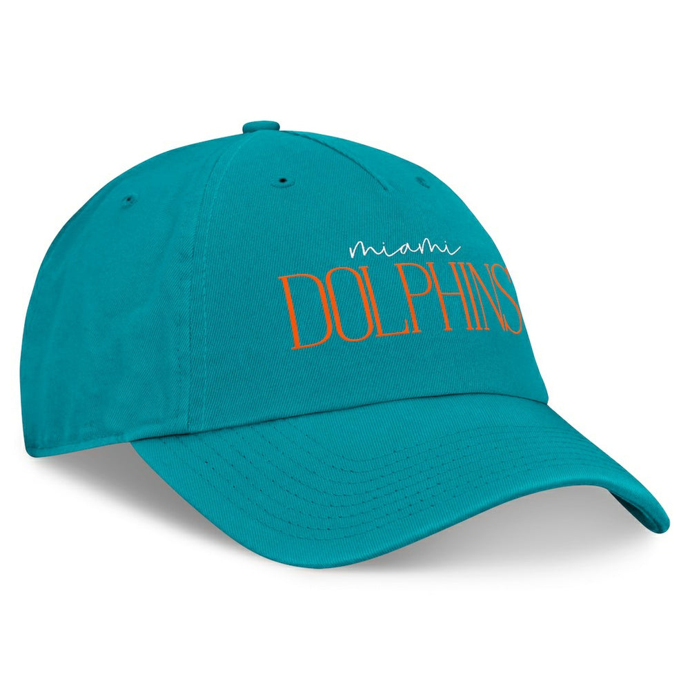 Miami Dolphins Women's Review Unstructured Adjustable Hat | NFL On sale
