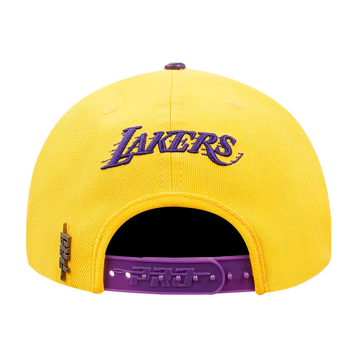 Gold/Purple Los Angeles Lakers Pro Standard Logo Morph Snapback Hat | NBA