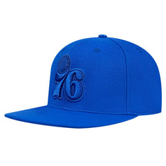 Royal Philadelphia 76ers Pro Standard Triple Tonal Snapback Hat | NBA