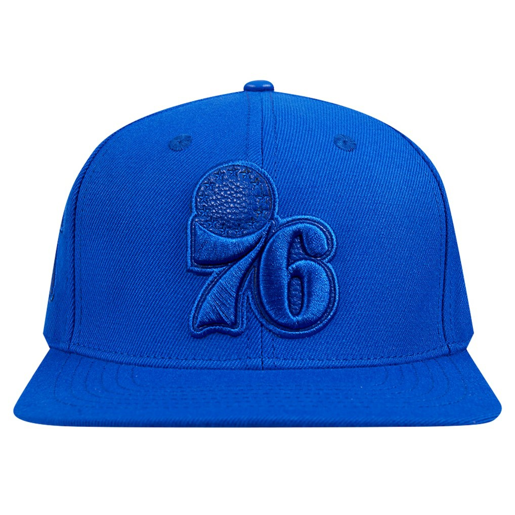 Royal Philadelphia 76ers Pro Standard Triple Tonal Snapback Hat | NBA