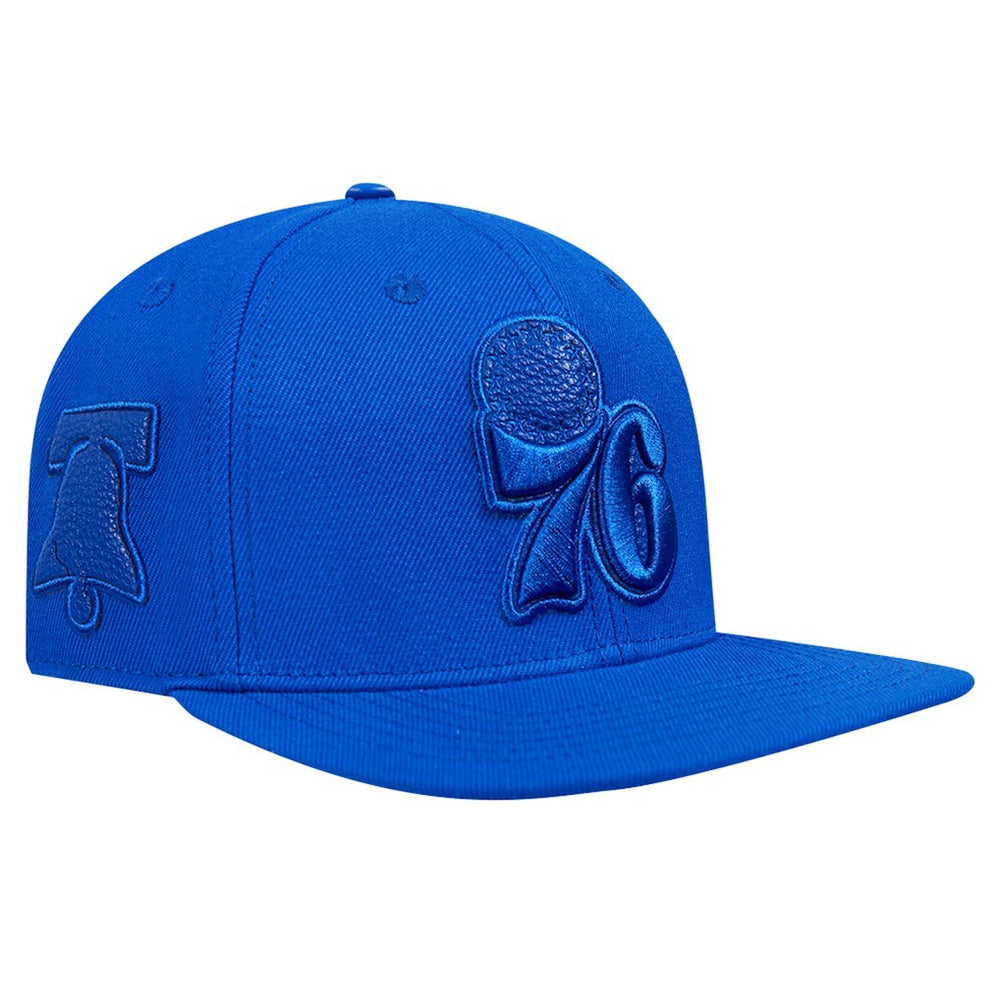 Royal Philadelphia 76ers Pro Standard Triple Tonal Snapback Hat | NBA