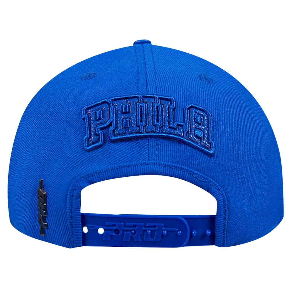 Royal Philadelphia 76ers Pro Standard Triple Tonal Snapback Hat | NBA