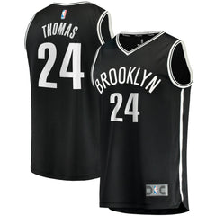Black Cam Thomas Brooklyn Nets Big & Tall Fast Break Player Jersey | NBA