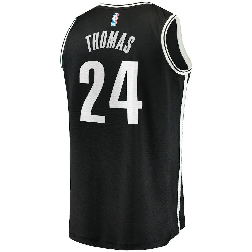 Black Cam Thomas Brooklyn Nets Big & Tall Fast Break Player Jersey | NBA