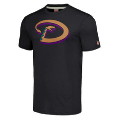 Arizona Diamondbacks Homage Hand-Drawn Logo Tri-Blend T-Shirt - MLB T-shirts