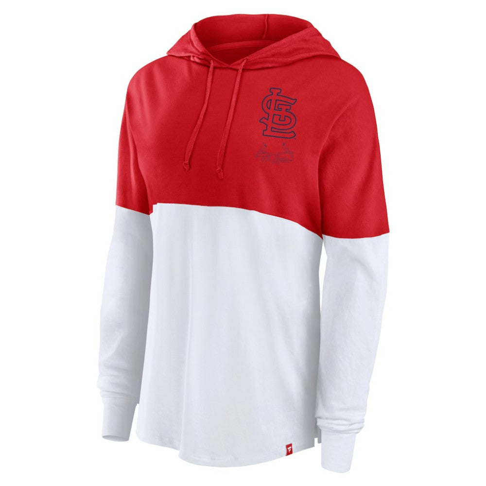 St. Louis Cardinals Fanatics Women's Backup Option Pullover Hoodie - MLB Hoodies