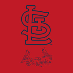 St. Louis Cardinals Fanatics Women's Backup Option Pullover Hoodie - MLB Hoodies