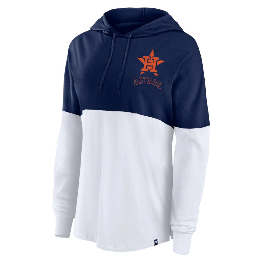 Houston Astros Fanatics Women's Backup Option Pullover Hoodie - MLB Hoodies