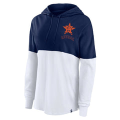 Houston Astros Fanatics Women's Backup Option Pullover Hoodie - MLB Hoodies