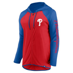 Philadelphia Phillies Fanatics Women's Script Sleeve Full-Zip Hoodie - MLB Hoodies