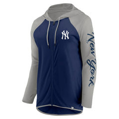 New York Yankees Fanatics Women's Script Sleeve Full-Zip Hoodie - MLB Hoodies
