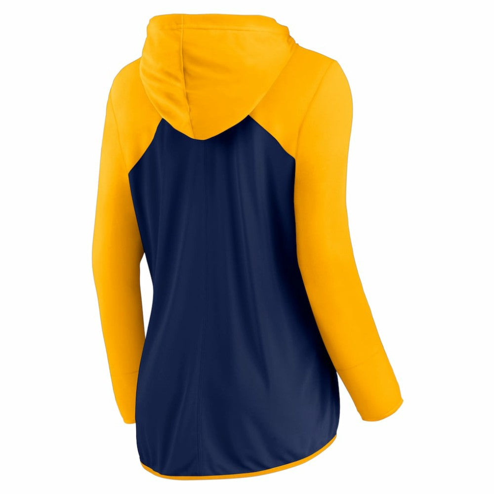 Milwaukee Brewers Fanatics Women's Script Sleeve Full-Zip Hoodie - MLB Hoodies