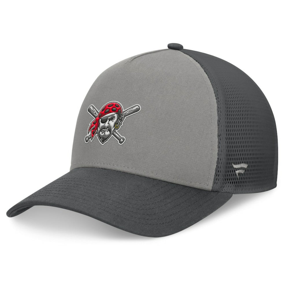 Pittsburgh Pirates Fanatics A-Frame Trucker Adjustable Hat - MLB Hats
