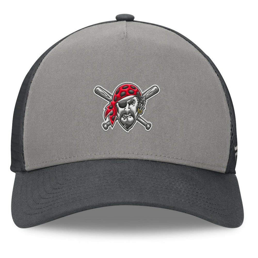 Pittsburgh Pirates Fanatics A-Frame Trucker Adjustable Hat - MLB Hats