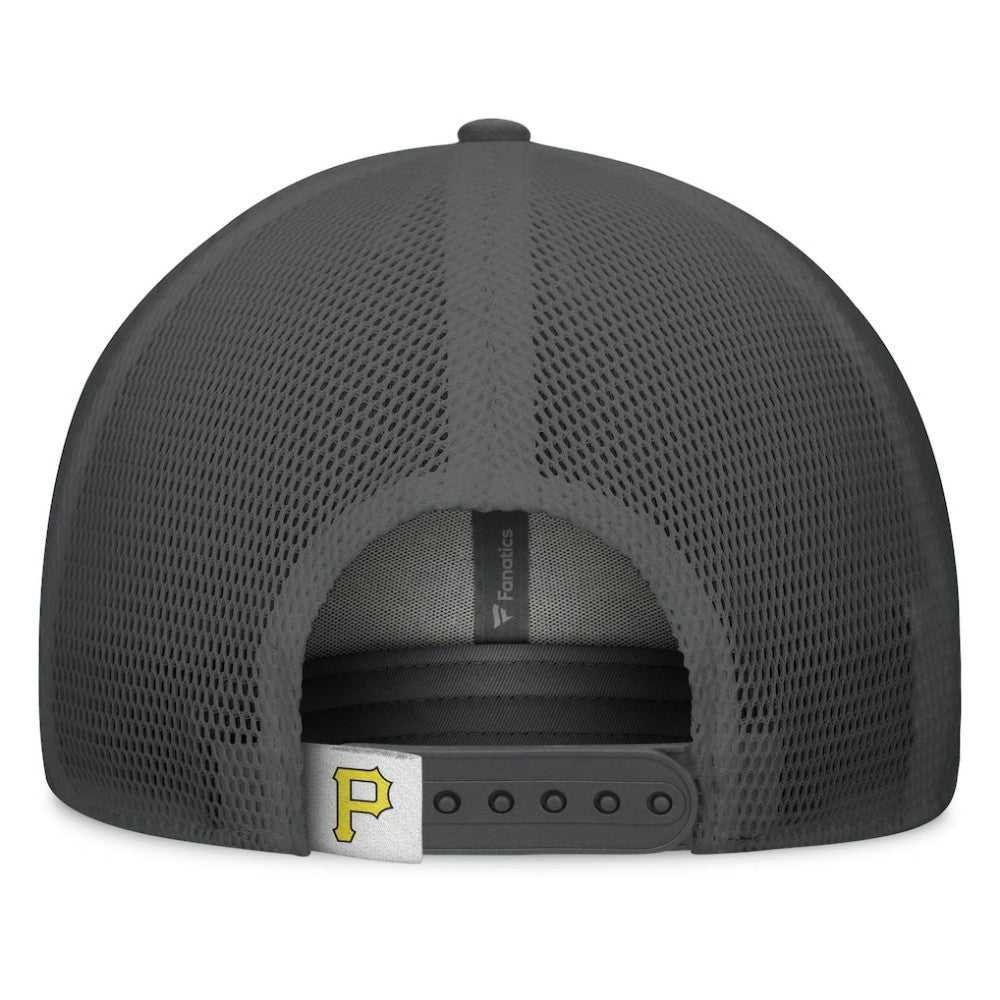 Pittsburgh Pirates Fanatics A-Frame Trucker Adjustable Hat - MLB Hats
