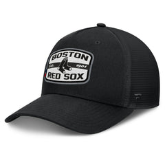 Boston Red Sox Fanatics Team Patch A-Frame Trucker Snapback Hat - MLB Hats