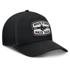 Boston Red Sox Fanatics Team Patch A-Frame Trucker Snapback Hat - MLB Hats