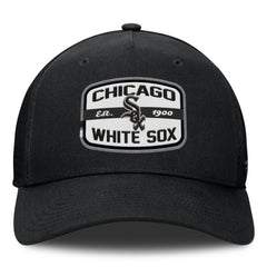 Chicago White Sox Fanatics Team Patch A-Frame Trucker Snapback Hat - MLB Hats