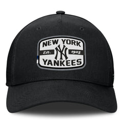New York Yankees Fanatics Team Patch A-Frame Trucker Snapback Hat - MLB Hats