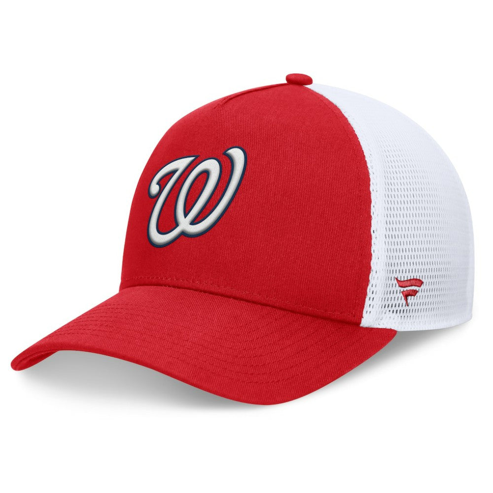 Washington Nationals Fanatics Fundamental A-Frame Adjustable Hat - MLB Hats
