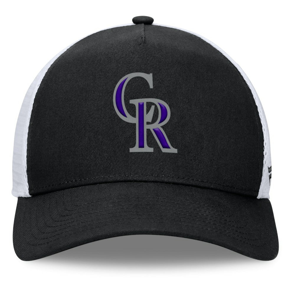 Colorado Rockies Fanatics Fundamental A-Frame Adjustable Hat - MLB Hats