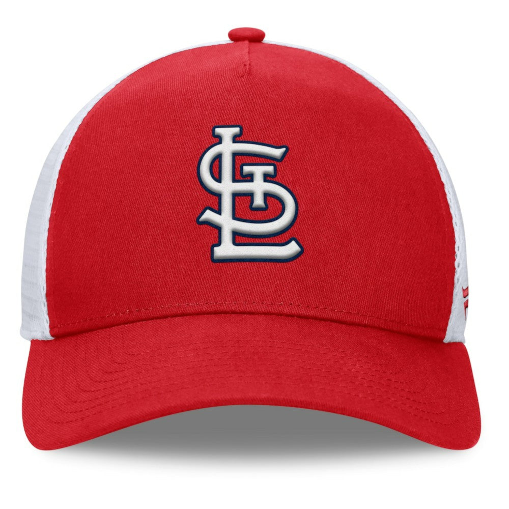 St. Louis Cardinals Fanatics Fundamental A-Frame Adjustable Hat - MLB Hats