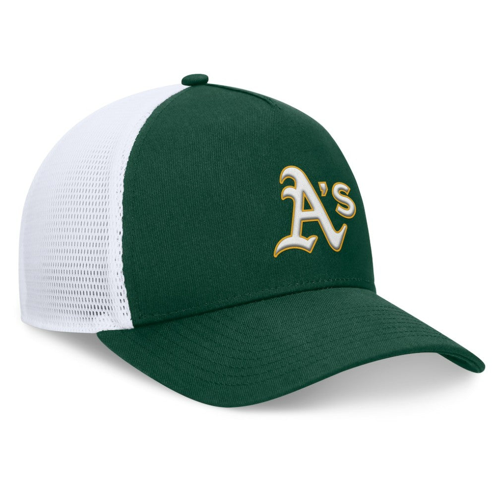 Athletics Fanatics Fundamental A-Frame Adjustable Hat - MLB Hats