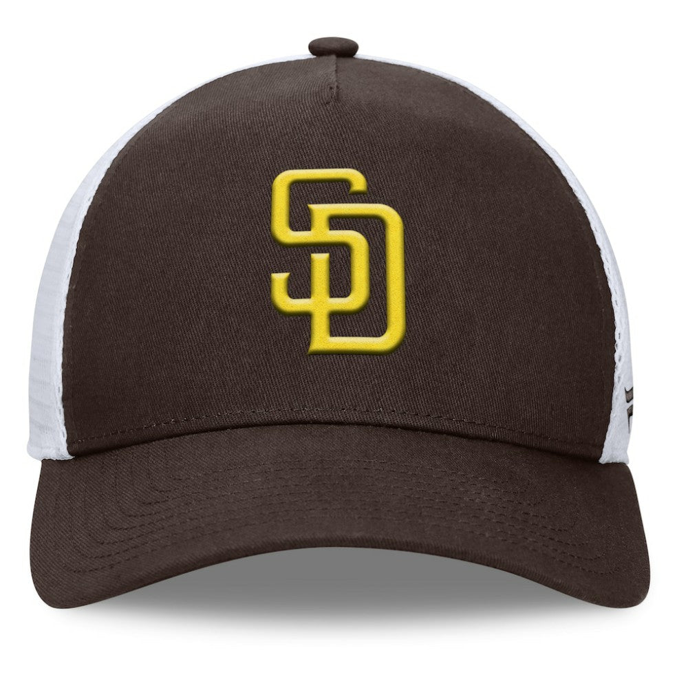 San Diego Padres Fanatics Fundamental A-Frame Adjustable Hat - MLB Hats