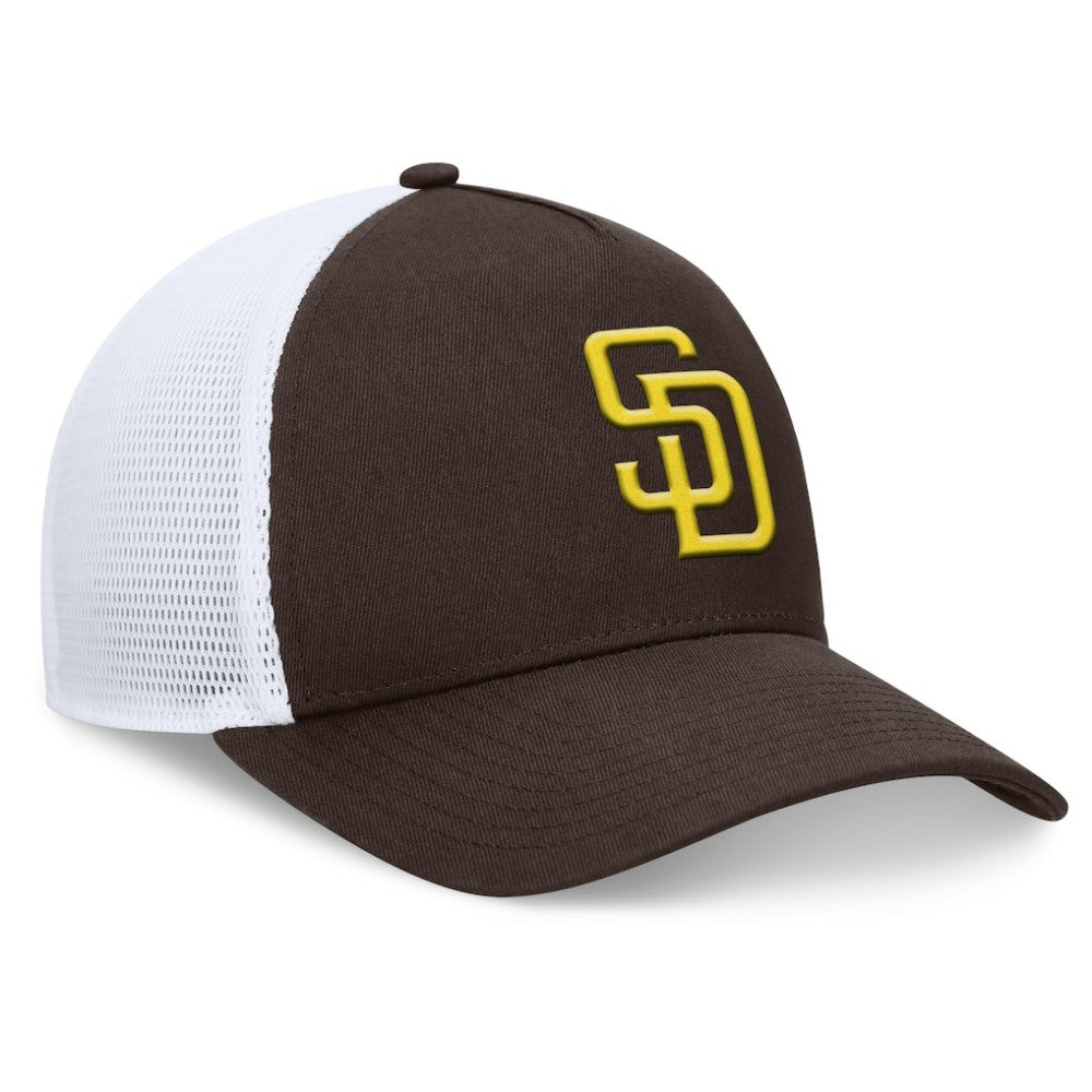 San Diego Padres Fanatics Fundamental A-Frame Adjustable Hat - MLB Hats