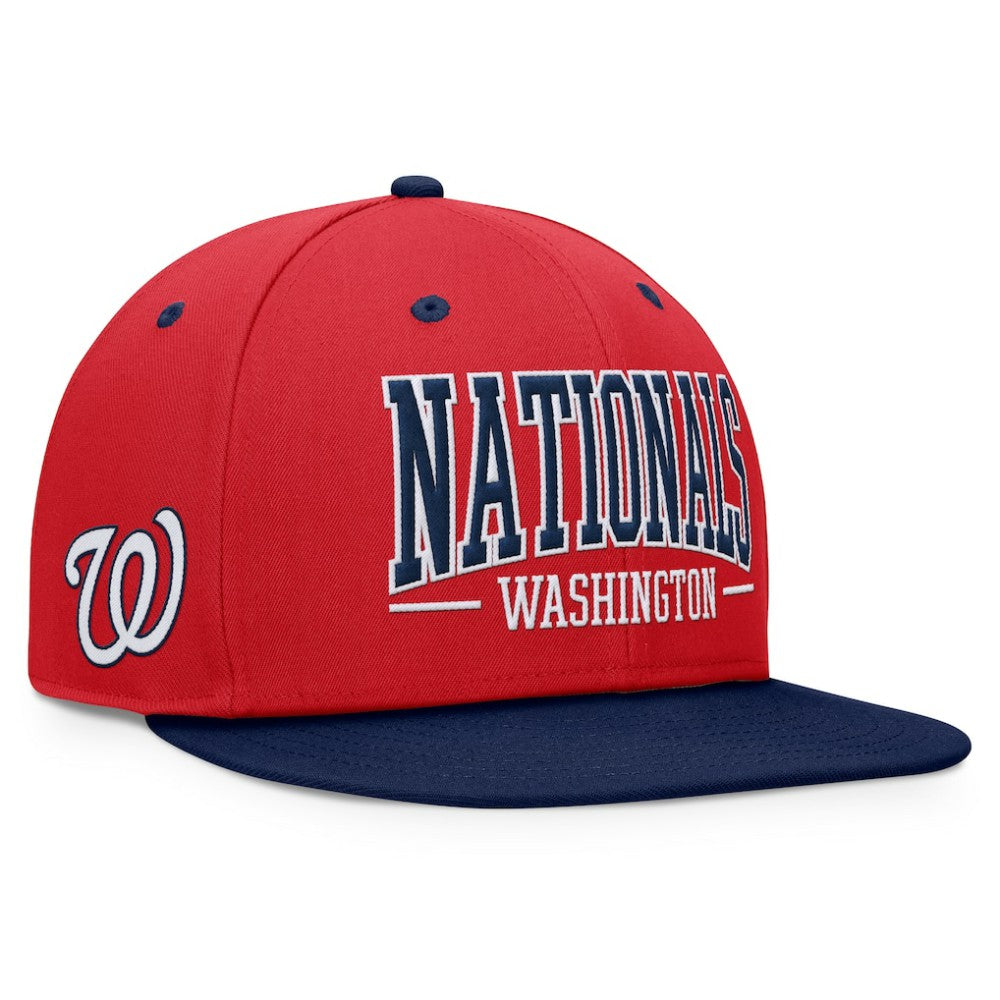 Washington Nationals Fanatics Fundamental Bold Snapback Hat - MLB Hats