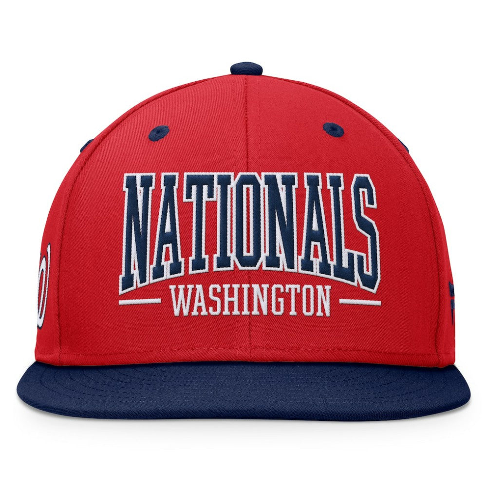 Washington Nationals Fanatics Fundamental Bold Snapback Hat - MLB Hats