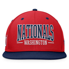 Washington Nationals Fanatics Fundamental Bold Snapback Hat - MLB Hats