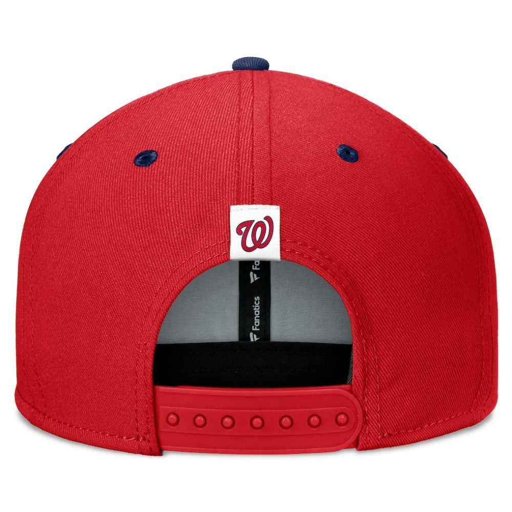 Washington Nationals Fanatics Fundamental Bold Snapback Hat - MLB Hats