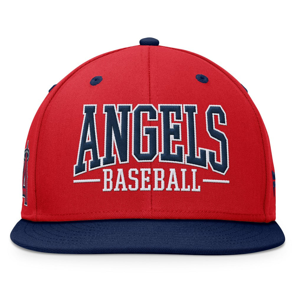 Los Angeles Angels Fanatics Fundamental Bold Snapback Hat - MLB Hats