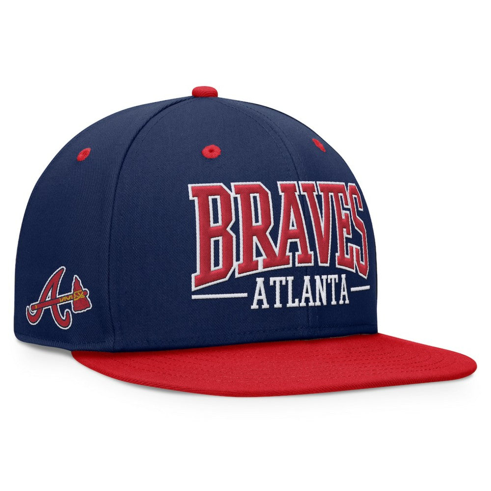 Atlanta Braves Fanatics Fundamental Bold Snapback Hat - MLB Hats
