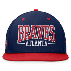 Atlanta Braves Fanatics Fundamental Bold Snapback Hat - MLB Hats