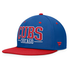 Chicago Cubs Fanatics Fundamental Bold Snapback Hat - MLB Hats