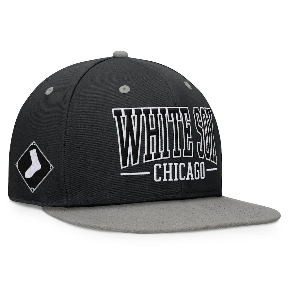 Chicago White Sox Fanatics Fundamental Bold Snapback Hat - MLB Hats