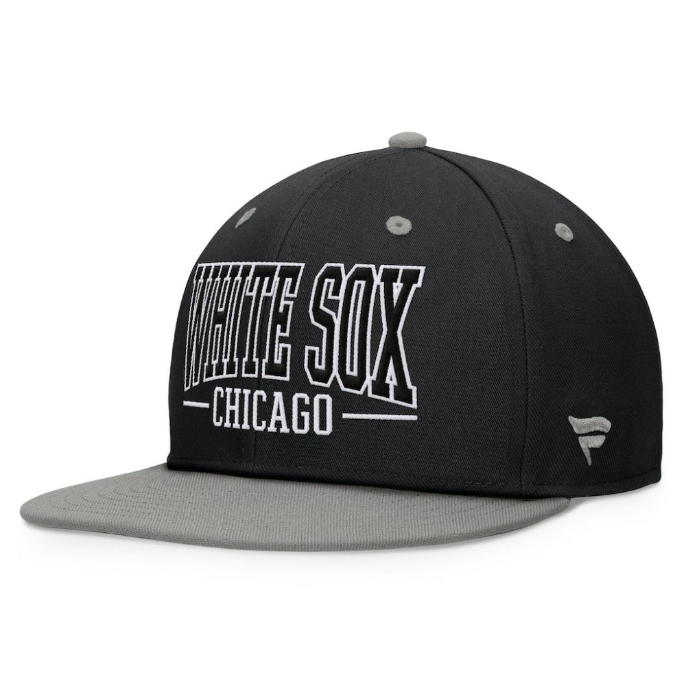 Chicago White Sox Fanatics Fundamental Bold Snapback Hat - MLB Hats