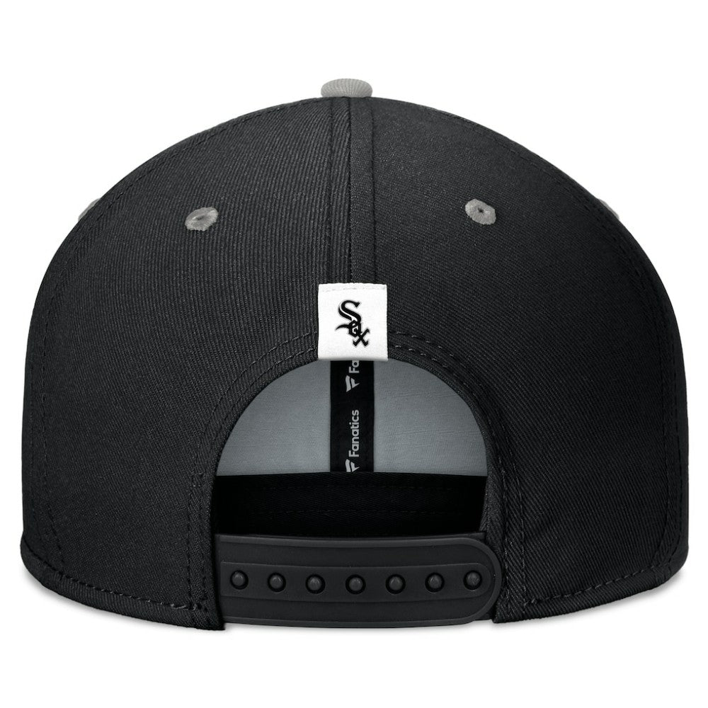 Chicago White Sox Fanatics Fundamental Bold Snapback Hat - MLB Hats