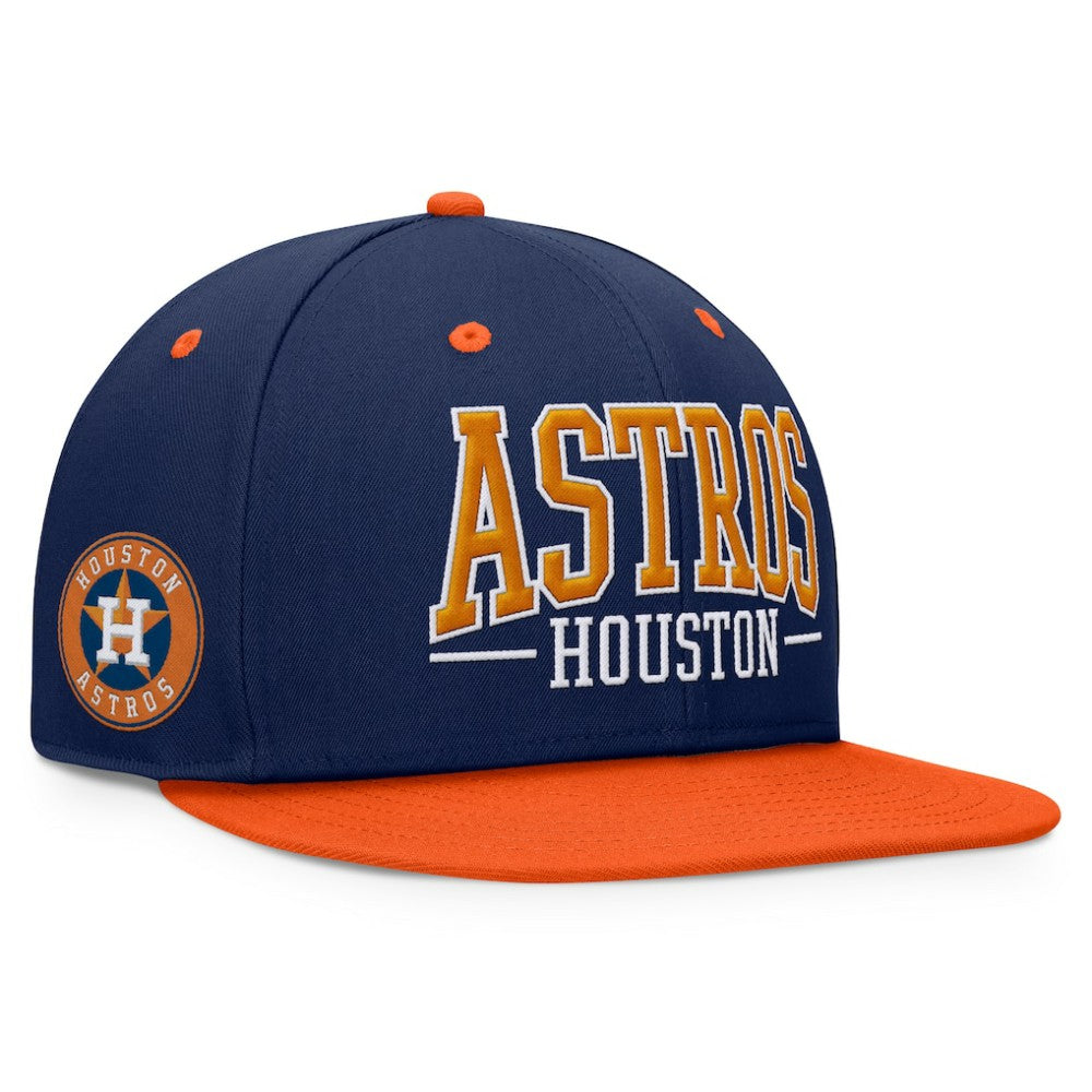 Houston Astros Fanatics Fundamental Bold Snapback Hat - MLB Hats
