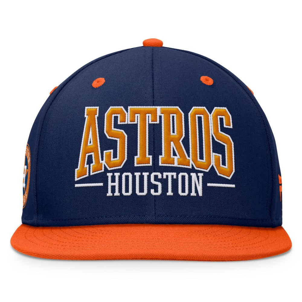 Houston Astros Fanatics Fundamental Bold Snapback Hat - MLB Hats