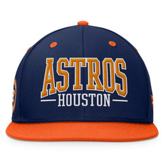 Houston Astros Fanatics Fundamental Bold Snapback Hat - MLB Hats