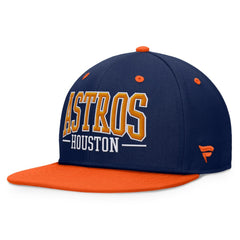 Houston Astros Fanatics Fundamental Bold Snapback Hat - MLB Hats