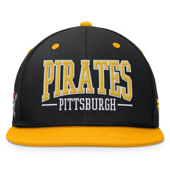 Pittsburgh Pirates Fanatics Fundamental Bold Snapback Hat - MLB Hats