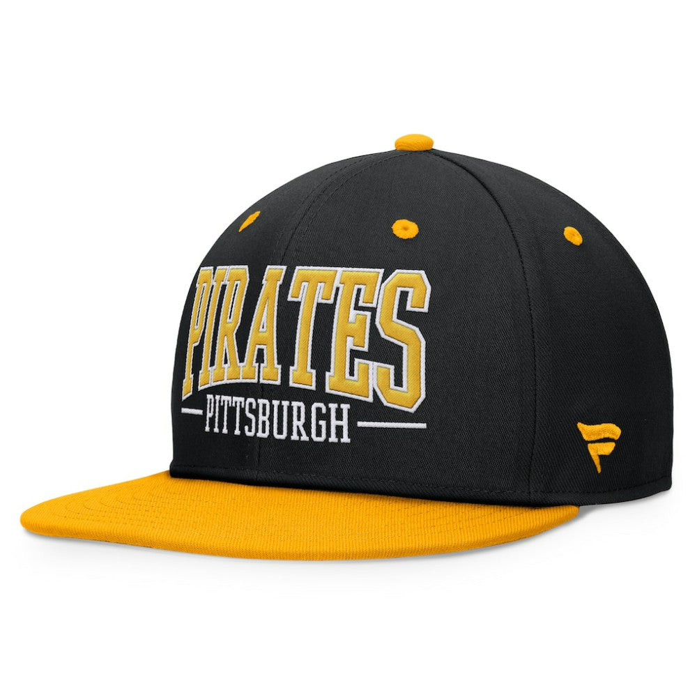 Pittsburgh Pirates Fanatics Fundamental Bold Snapback Hat - MLB Hats