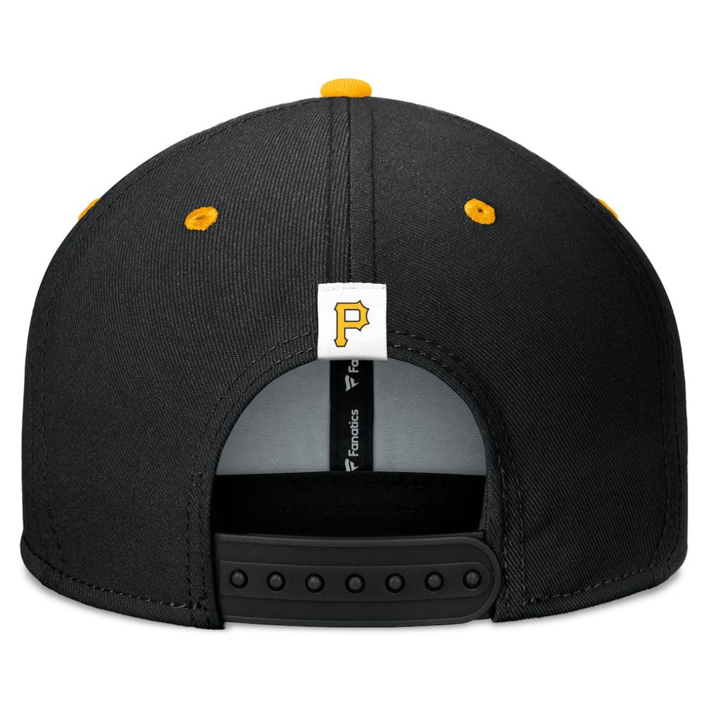 Pittsburgh Pirates Fanatics Fundamental Bold Snapback Hat - MLB Hats
