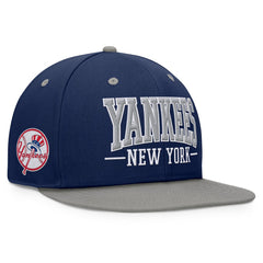 New York Yankees Fanatics Fundamental Bold Snapback Hat - MLB Hats