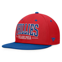 Philadelphia Phillies Fanatics Fundamental Bold Snapback Hat - MLB Hats