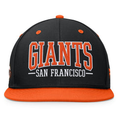 San Francisco Giants Fanatics Fundamental Bold Snapback Hat - MLB Hats